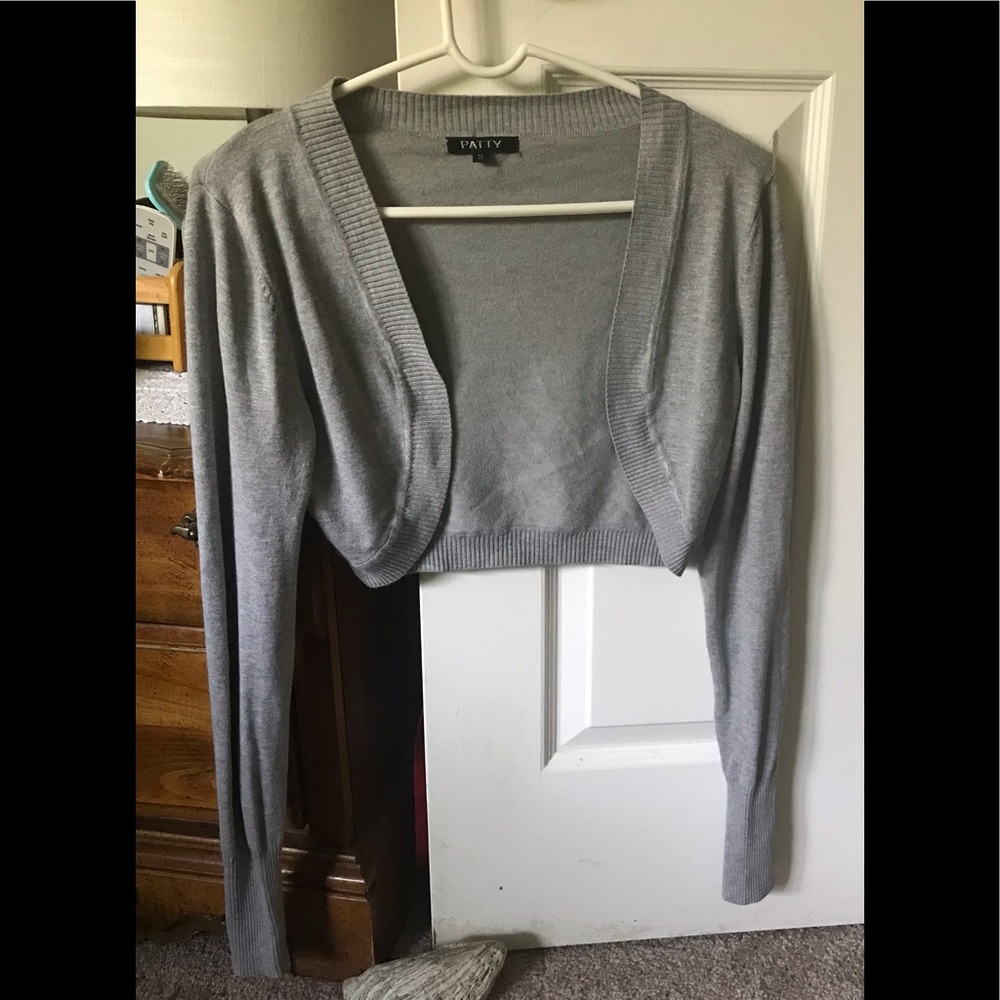 Patty Long Sleeve Knit Shrug